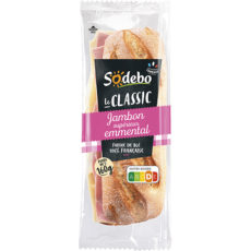 Sandwich Le Classic - Jambon supérieur Emmental