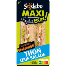 Sandwich Maxi Simple & Bon ! - Thon Oeuf Salade