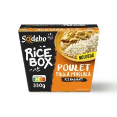RiceBox Poulet tikka massala riz basmati
