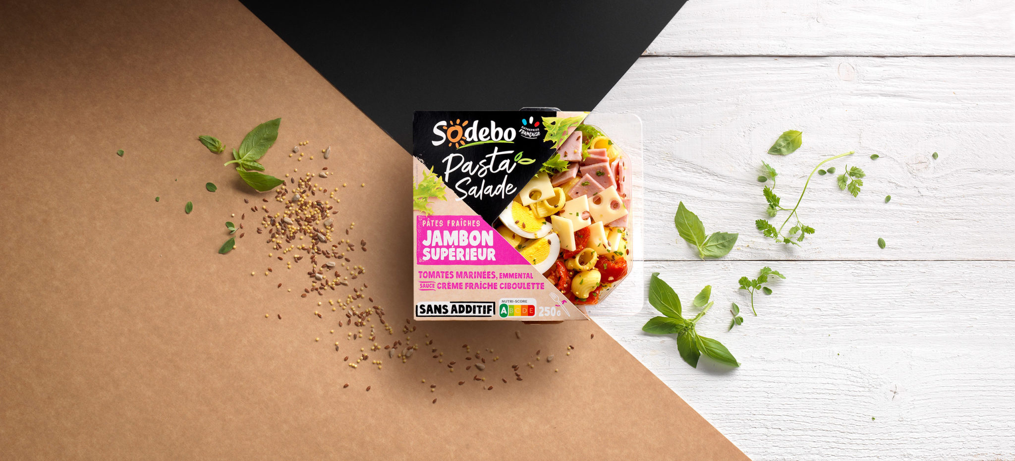 Pasta Salade - Jambon supérieur