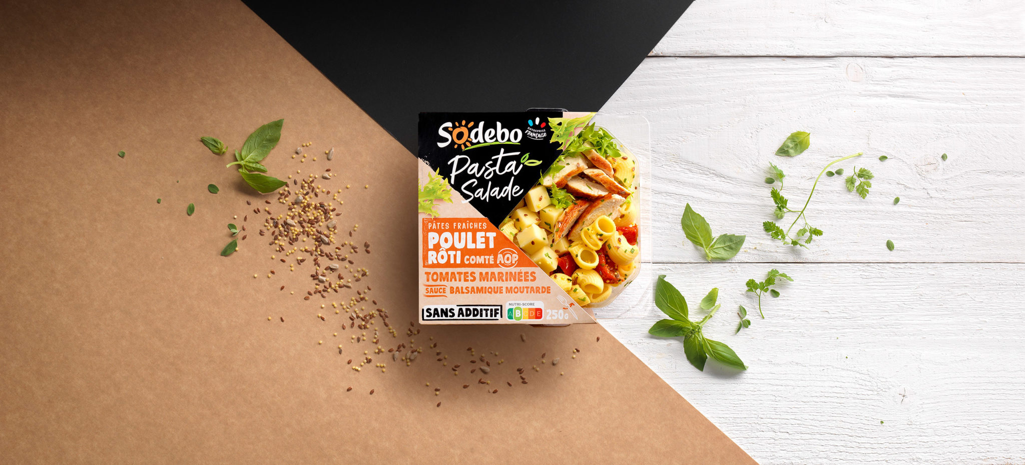 Pasta Salade - Poulet Comté