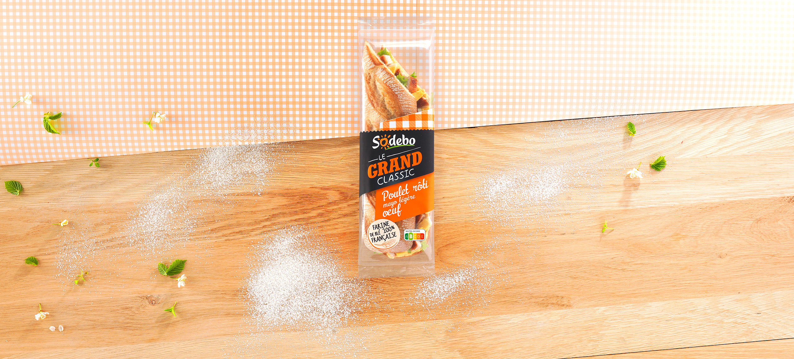 Sandwich Le Grand Classic - Poulet rôti Mayo légère Oeuf