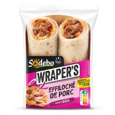 Wraper's Effiloché de porc Sauce Barbecue