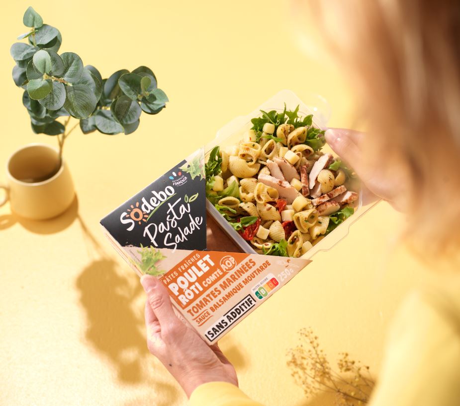 Pasta Salade sodebo lancée en 2020