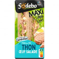 Sandwich Maxi Simple & Bon ! - Thon Oeuf Salade