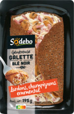 1 Galette Lardons Champignons Emmental