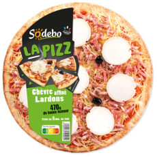 La Pizz - Chèvre Affiné Lardons