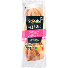 Sandwich Le Classic - Jambon supérieur Emmental