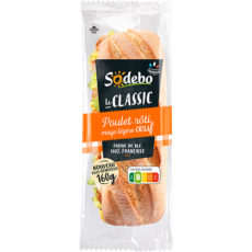 Sandwich Le Classic  - Poulet rôti Mayo légère Oeuf