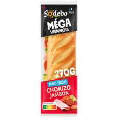 Sandwich Le Méga Viennois - Mayo légère Chorizo Jambon