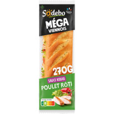 Sandwich Le Méga Viennois - Sauce Kebab Poulet rôti