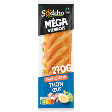 Sandwich Le Méga Viennois - Sauce cocktail Thon Œuf