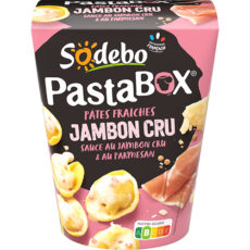 PastaBox - Pâtes fraîches Jambon Sauce Jambon Cru Parmesan