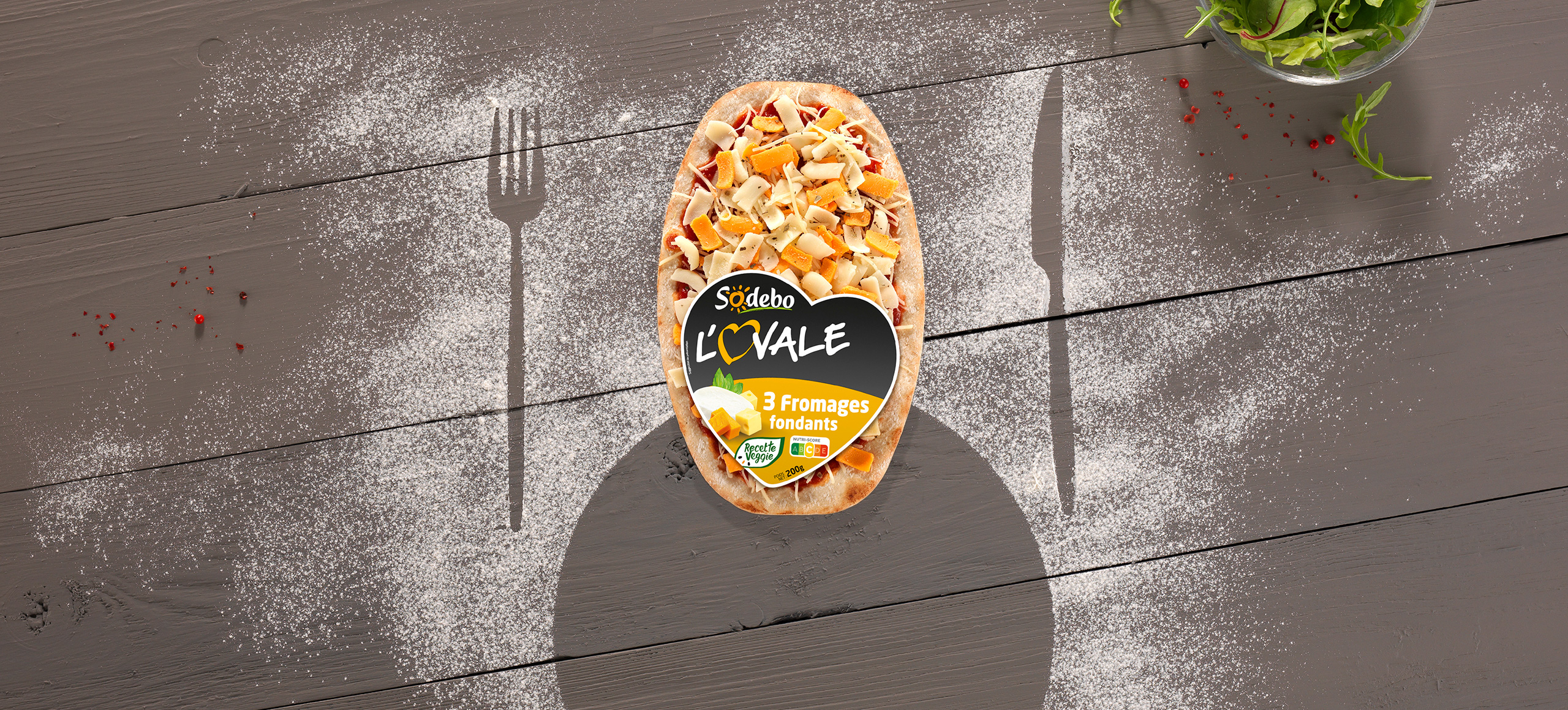 L'Ovale - 3 fromages fondants