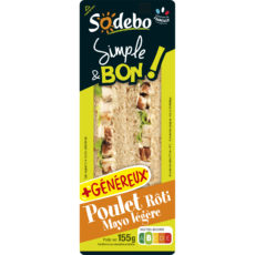 Sandwich Simple & Bon ! Club - Poulet rôti Mayo légère