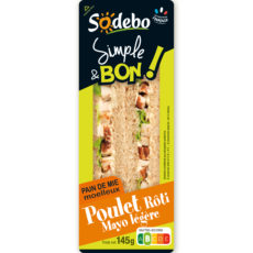 Sandwich Simple & Bon ! Club - Poulet rôti Mayo légère