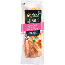 Sandwich Le Classic Baguette - Jambon supérieur Emmental