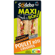 Sandwich Maxi Simple & Bon ! - Poulet rôti Crudités