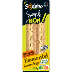 Sandwich Simple & Bon ! Club - Emmental Beurre léger