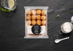 Les bouchées apéritives Bœuf paprika Sauce ciboulette