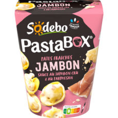 PastaBox - Pâtes fraîches Jambon Sauce Jambon Cru Parmesan