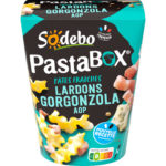 PastaBox Sodebo, recette Lardons Gorgonzola AOP