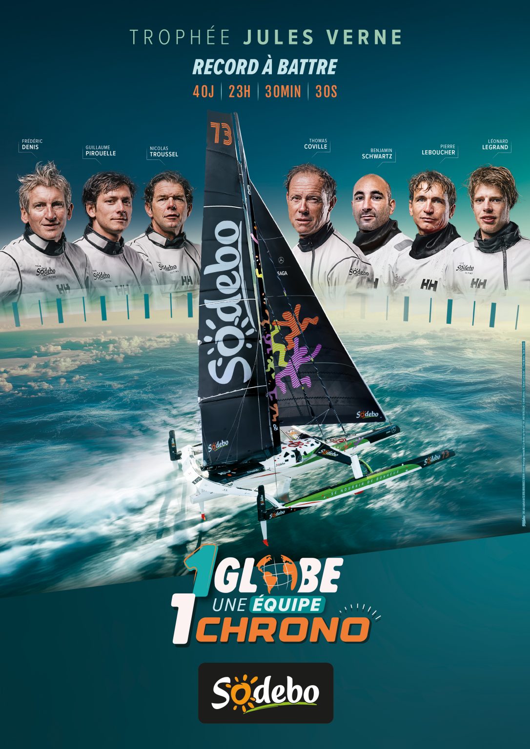 Trophée Jules Verne 7 marins à la conquête d