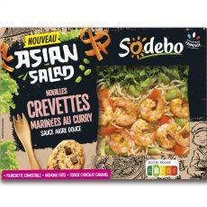 ASIAN SALAD crevettes