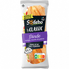 Sandwich Le Classic - Dinde tomate touche de poivre